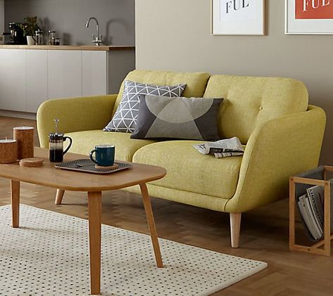 Slimline contemporary Arlo Sofa for small spaces Colorful Sofa, Contemporary Sofa Design, Contemporary Sofas, Sofa Ideas, Sofas For Small Spaces, Comfortable Couch, Living Room Sofa Design, Small Space Living Room, Furniture Design Living Room