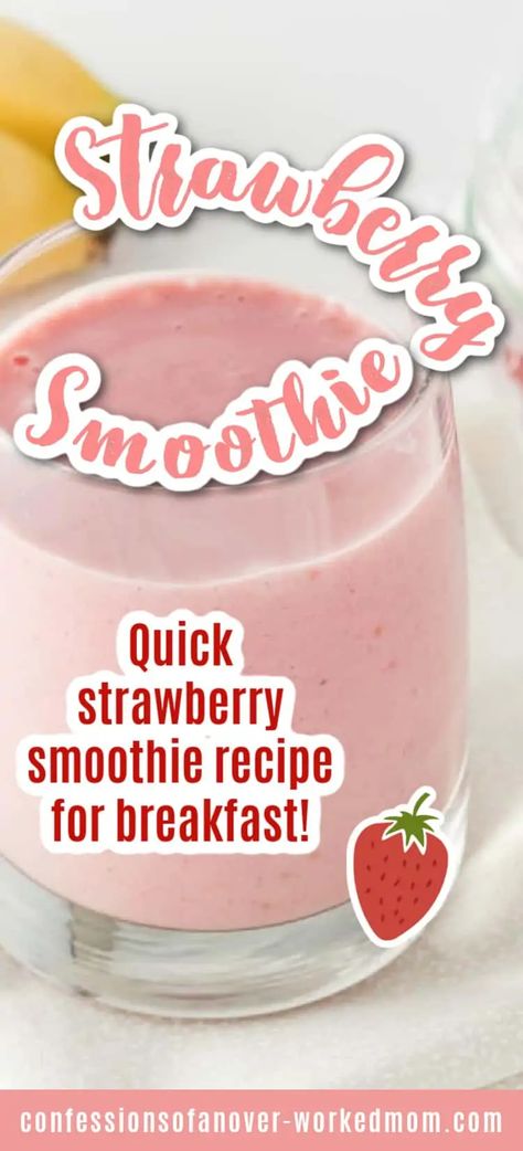 Hamilton Beach Blender Recipes, Smoothie Recipes For Small Blender, Strawberries Smoothie Recipes, Blendjet Recipes Smoothies Easy, Hamilton Beach Personal Blender Recipes, Single Smoothie Recipes, Jet Blender Recipes, Single Serving Smoothie Recipes, Easy Strawberry Smoothie Recipes