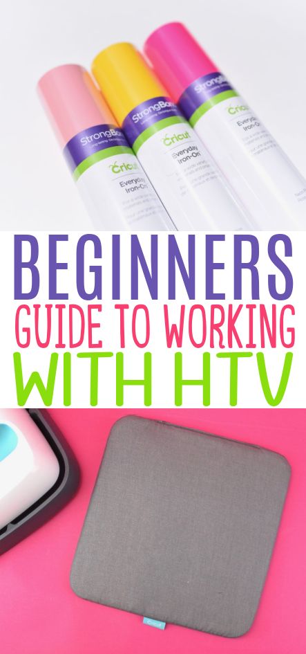 A Beginners Guide To Working With HTV - Makers Gonna Learn Cricut Htv, Cricket Crafts, Create A Sticker, Htv Projects, Beginner Crafts, Craft Techniques, Cricut Tips, What To Use, Htv Vinyl