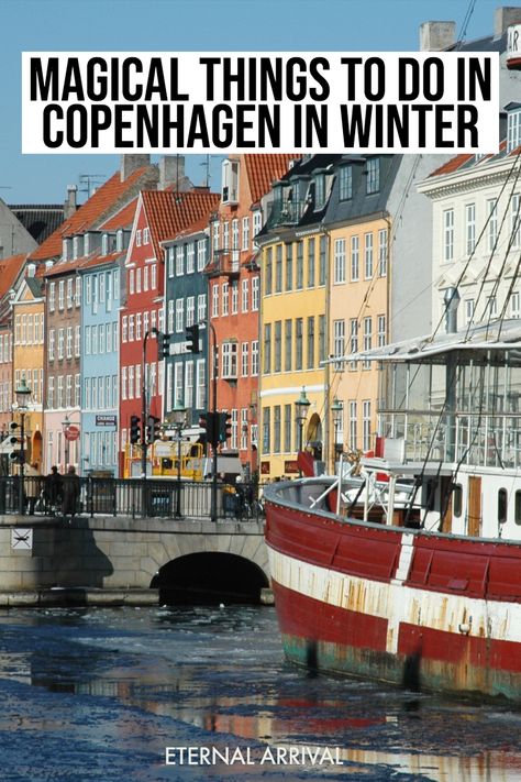 Planning to visit Copenhagen in winter? This guide to the best things to do in Copenhagen in November, December, January, and February will be your ultimate winter Denmark guide. Whether you plan to spend Christmas in Copenhagen visiting Tivoli Gardens and Christmas markets at Nyhavn, or just explore the cozy cafes, nightlife scene, and best bars in Copenhagen in January or February, this guide to winter in Copenhagen, Denmark will help you plan your winter Copenhagen travel. Denmark In November, Copenhagen In December, Copenhagen November, Winter Copenhagen, Copenhagen In Winter, Copenhagen Winter, Travel Copenhagen, Visit Copenhagen, Stockholm Shopping