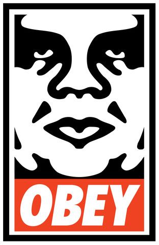 OBEY OFFSET Signed Poster - Shepard Fairey $30 Shepard Fairy, Nest Logo, Obey Giant, Shepard Fairey Obey, Obey Propaganda, Street Art News, Clever Advertising, Andre The Giant, Social Art