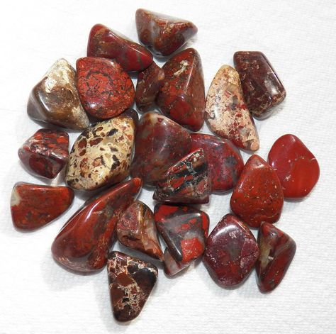 Rock Tumbling, Brecciated Jasper, Event Experience, Spiritual Crystals, Crystal Healing Stones, Stone Healing, Rock Painting Designs, Rock Hounding, Minerals And Gemstones