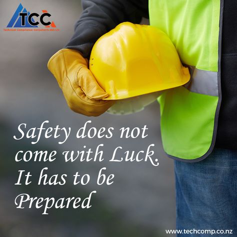 Safety does not come with luck. It has to be prepared. TCC wishes you a #Happy and #Safe #Weekend. Safety Posters Workplace Ideas, Workplace Safety Quotes, Workplace Safety Slogans, Safety Campaign, Safety Quotes, Health And Safety Poster, Safety Slogans, Asif Ali, Safety Poster