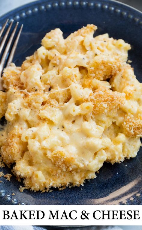 Macaroni Noodles, Best Mac N Cheese Recipe, Baked Mac And Cheese Recipe, Cheddar Mac And Cheese, Bake Mac And Cheese, Best Macaroni And Cheese, Macaroni Cheese Recipes, Best Mac And Cheese, Queso Cheddar