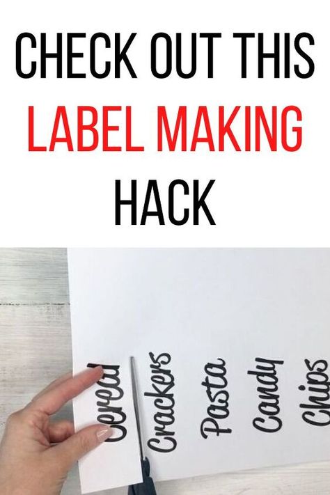 Organisation, Upcycling, Cricut Food Labels, Jar Labels Cricut, How To Make Labels With Cricut, Lables Idea, Circuit Labels, Cricut Labels, Labeling Ideas