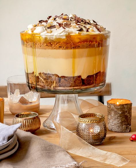 Baileys | Benjamina Ebuehi’s Baileys Original Irish Cream Gingerbread Trifle Christmas Trifle Recipes, Gingerbread Trifle, Pudding Recept, Baileys Original Irish Cream, Trifle Recipes, Christmas Trifle, Baileys Original, Baileys Recipes, Trifle Dish