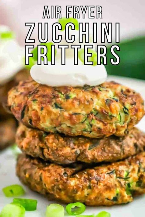 Vegetable Fritters Air Fryer, Vegetables Cooked In Air Fryer, Shredded Zucchini Recipes Air Fryer, Zucchini Patties Recipes Air Fryer, Air Fryer Veggies Recipes Healthy, Air Fryer Spiralized Zucchini, Spring Air Fryer Recipes, Vegetarian Recipes For Air Fryer, Air Fry Zucchini Fritters