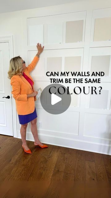 516 likes, 108 comments - mariakillam on May 30, 2024: "First of all, it’s absolutely fine to paint all your trim doors and walls the same white, it’s white, and down the road when you add colour...". White Walls With Coloured Trim, Trim And Door Same Color, Change Trim In House, Colored Door White Trim, Trim Colour For White Walls, Paint And Trim Colors Interiors, White Walls With Different Color Trim, White Wall White Trim Combo, Different Colour Trim