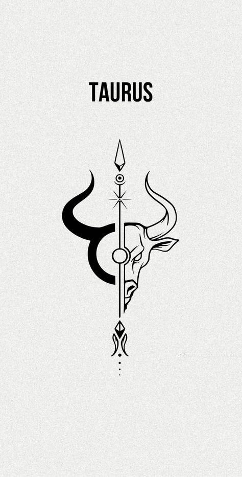 Matching Taurus Tattoos, Tattoo Designs Men Taurus, Tattoos Men Taurus, Tattoo Ideas For Men Taurus, Taurus Zodiac Tattoo Men, Torus Zodiac, Taurus Drawing, Taurus Tattoo Men, Taurus Tattoo Designs