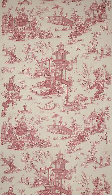 Panel (Furnishing Fabric) | The Art Institute of Chicago European Garden, The Art Institute Of Chicago, Classic Image, Jean Baptiste, Art Institute Of Chicago, Textile Artists, Printing Center, Bedroom Art, French Art