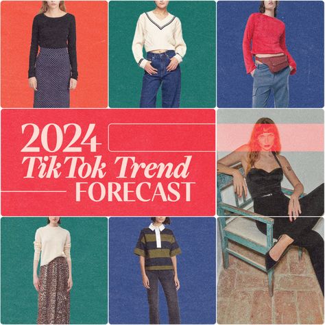 Tiktok has become essential in spreading fashion trends around the world but we know hoe overwhelming the world of Tiktok can be, so our editor Hannah Baker has put together a trend Tiktok forecast for 2024 ✨️⁠
⁠
Head to the link in our bio for all the details! Trend Prediction, Mandy Lee, Tik Tok Fashion, Hannah Baker, Guide Words, Trend Tiktok, Tiktok Trends, Flounce Skirt, Travel Reading