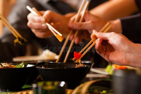 Young people eating in Thai restaurant. Young people eating in a Thai restaurant , #affiliate, #eating, #Thai, #Young, #people, #restaurant #ad Thai Food Dishes, Japanese Chopsticks, Dining Etiquette, Thai Cooking, Avocado Smoothie, Asian Restaurants, Food Stall, Thai Restaurant, People Eating