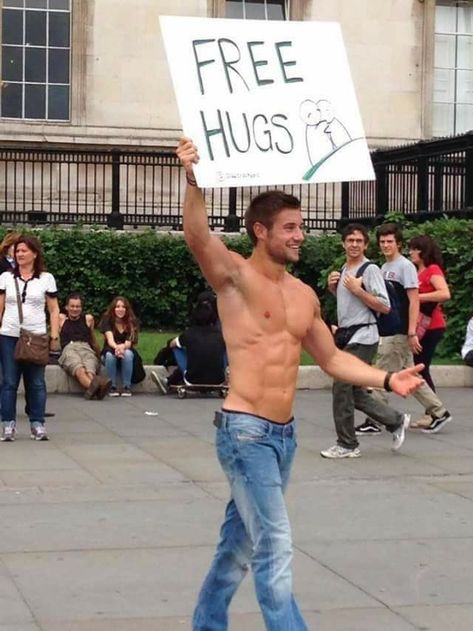 Free Hugs, Shirtless Men, Gay Love, Good Looking Men, Muscle Men, Fitness Model, Male Beauty, Woodstock, Male Models