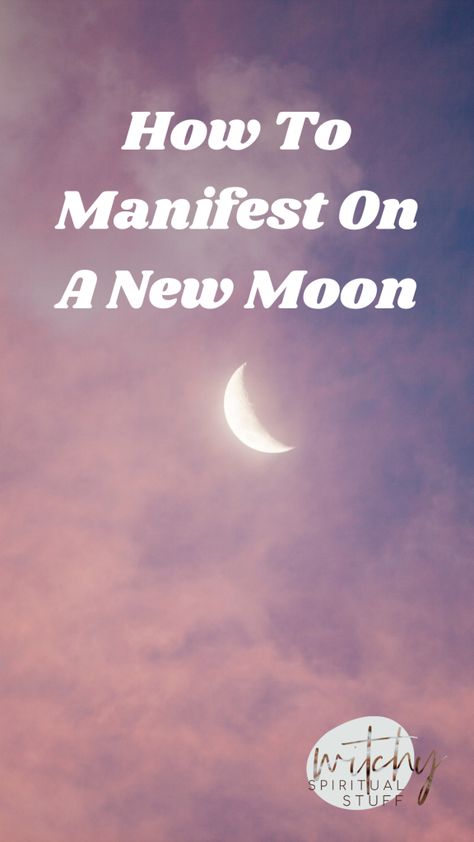 The new moon has come around again. This means new beginnings in all kinds of things. If you manifest on a new moon you will start to see better relationships, love, money and so much more. #spellwork #rituals New Moon Manifestation, New Moon Meaning, Moon Manifesting, Moon Manifestation, Manifesting Money Affirmations, Manifestation Spells, Moon Meaning, Second Brain, Moon Rituals