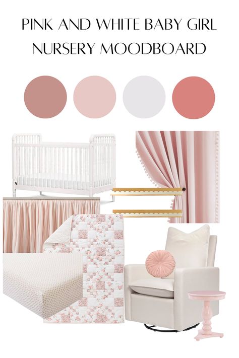 Transform your baby girl's room into a magical sanctuary without even touching the walls! 😍 Our pink and white nursery has the cutest decor and is perfect for a girly, dreamy space. 💕 Don't miss out on the inspiration - check out the blog for more! ✨ White Wall Nursery, Pink And White Nursery, Nursery Design Girl, Girly Nursery, Dreamy Space, Paint Wallpaper, Simple Nursery, White Nursery, White Duvet Covers