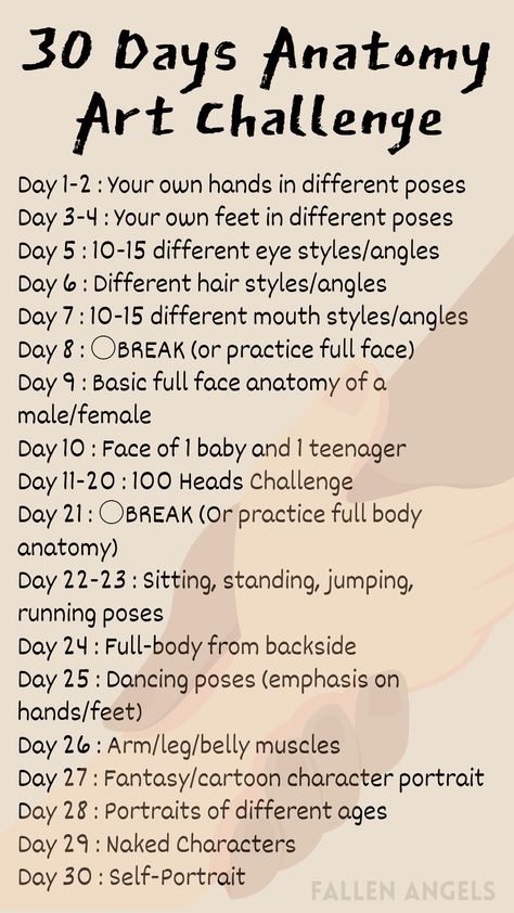 Sketchbook Ideas 30 Day, Character Challenge 30 Day, 30 Day Drawing Prompts, 30days Drawing Challenge, Drawing 30 Day Challenge, 30 Day Portrait Drawing Challenge, Every Day Drawing Challenge, 30 Day Art Challenge Anime, 1 Month Art Challenge