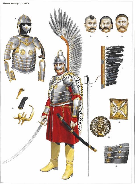 Polish-Lithuanian Commonwealth Hussar Armor, Winged Hussar, Polish Hussars, Polish Winged Hussars, Poland History, Historical Warriors, Ancient Warfare, Historical Armor, In Memoriam