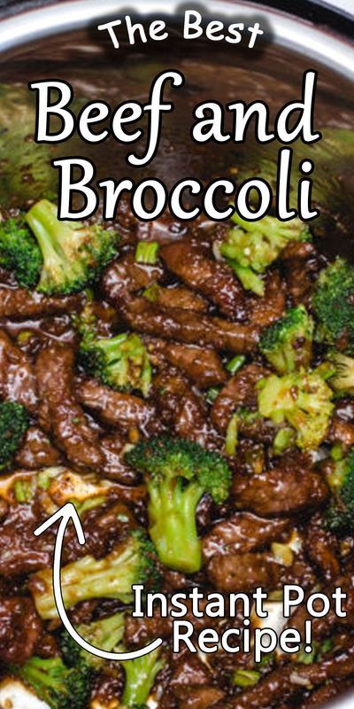 Instant Pot Beef And Broccoli, Instant Pot Pasta Recipe, Instant Pot Recipe, Pot Recipes Easy, Beef And Broccoli, Salad Pasta, Best Instant Pot Recipe, Instant Recipes, Easy Instant Pot Recipes