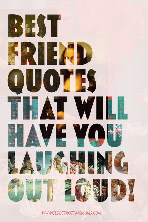 Your best friend is the one who makes you laugh even when you feel like crying. Celebrate your bond with these hilarious quotes that perfectly capture the spirit of your friendship.  From witty one-liners to sarcastic quips, these quotes will have you and your bestie ROFL-ing in no time. So, save them, share them, and try them out on your next BFF date!  #funnybffquotes #bffhumor #laughoutloud Greatest Friendship Quotes, I Got Your Back Quotes Friendship, Friends No Matter What Quotes, Funny Memes On Friends, Best Best Friend Quotes, Quotes On Friendship Funny, Happy Quotes About Friends, Tribe Friendship Quotes, Old Friends And New Friends Quote