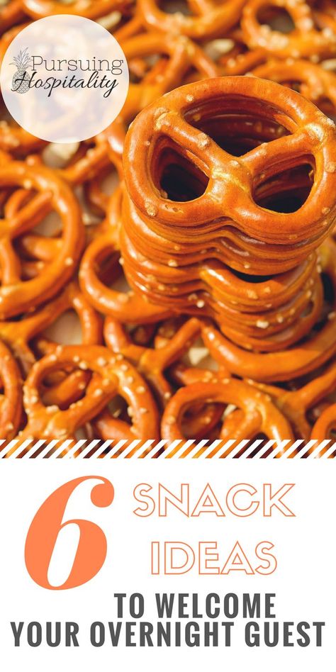 6 Snack ideas to welcome your overnight guest  #easysnacks Guest Snacks Ideas, Biblical Hospitality, Guest Welcome Baskets, Modern Homemaking, Christian Hospitality, Mini Cinnamon Rolls, Pillsbury Crescent, Love Your Neighbor, Cinnamon Roll Recipe