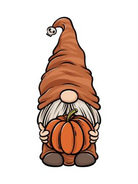 Halloween Gnome Tattoo, Halloween Gonk Drawing, Gnome Drawings Cute, Happy Halloween Painting, Stuff To Draw Halloween, Fall Decor Drawings, Fall Stuff To Draw, Cartoon Characters Illustration, Cute Hard Drawings