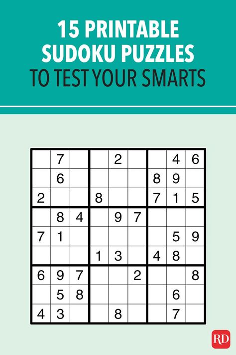 Free Sudoku Printable, Soduko Printable Easy, Printable Sudoku Puzzles, Printable Sudoku, Junior High Math, Sudoku Printable, Tracing Letters Preschool, Printable Crossword Puzzles, Word Search Puzzles Printables