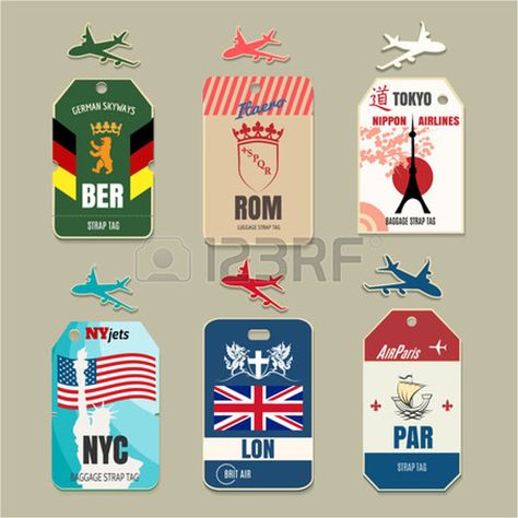 10+ Luggage Tag Templates | Free & Premium Templates Transportation Illustration, Luggage Tag Template, Tag Template Free, Luggage Tag Designs, Vintage Luggage Tags, Psd Template Downloads, Baggage Tag, Tag Templates, Baggage Tags