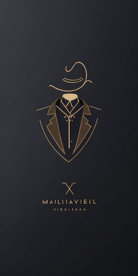 Clothes Brand Logo Design, Fashion Brand Logo Luxury, Clothing Logo Design Creative, Mens Fashion Logo Design, Logo For Fashion Designer, Luxury Logo Ideas, Cloth Brand Logo, Logo Ideas For Clothing Brand, Clothing Brands Logo