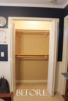 Small Room Ikea, Ikea Closet System, Small Closet Makeover, Small Closet Hacks, Diy Kast, Ikea Closet Hack, Shoes Organization, Diy Closet System, Cheap Closet