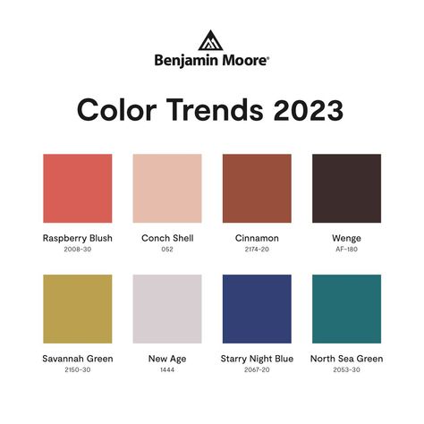 Benjamin Moore's Color of the Year 2023 Is Here—And It's a Showstopper Shingle Colors, Trending Paint Colors, 2023 Color, Color Personality, Benjamin Moore Colors, Benjamin Moore Paint, Rustic Colors, Color Of The Year, Benjamin Moore