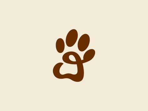 Paw Print Logo, Dogs Logo Design, Paw Logo Design Ideas, Pet Brand Logo, Paw Logo Design, Dog Paw Logo, Dog Logos Ideas, Dog Logos, Animal Paws