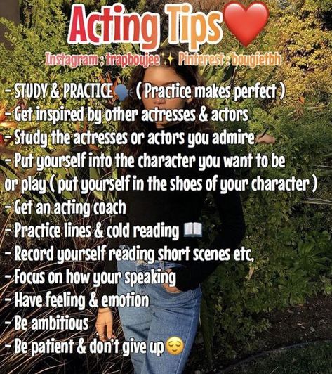 Practice Your Acting, Acting Aesthetics Script, Acting Practice Scripts, How To Get Better At Acting, Tips For Acting, How To Be An Actor, Acting Scripts To Practice For Teens, Practice Scripts For Acting, Scripts To Practice Acting