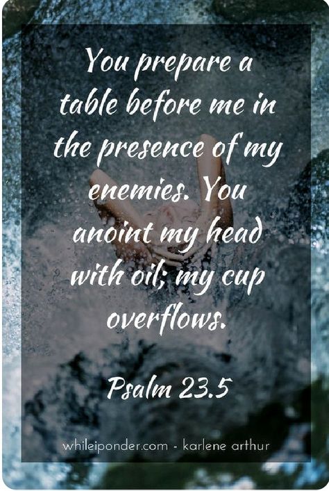 Psalm 23:5 He Prepares A Table Before Me, Thou Preparest A Table Before Me, In The Presence Of My Enemies, You Prepare A Table Before Me Enemies, He Prepares A Table Before My Enemies, Presence Quotes, God's Character, Psalms Quotes, Psalm 23 5