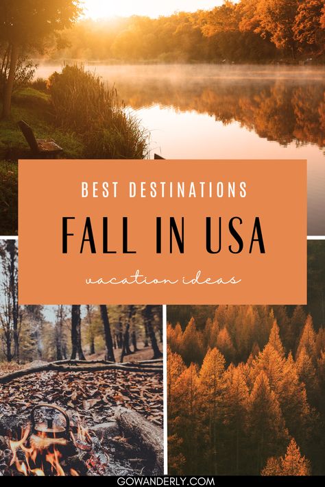 Find the best fall travel destinations in the USA. Explore top cities and small towns for a perfect fall road trip. Fall Travel Destinations Usa, Fall Vacation Ideas U.s. States, Best Us Cities To Visit, Us Cities To Visit, Fall Travel Destinations, Walkway Over The Hudson, Fall Destinations, Fall Road Trip, Cities To Visit