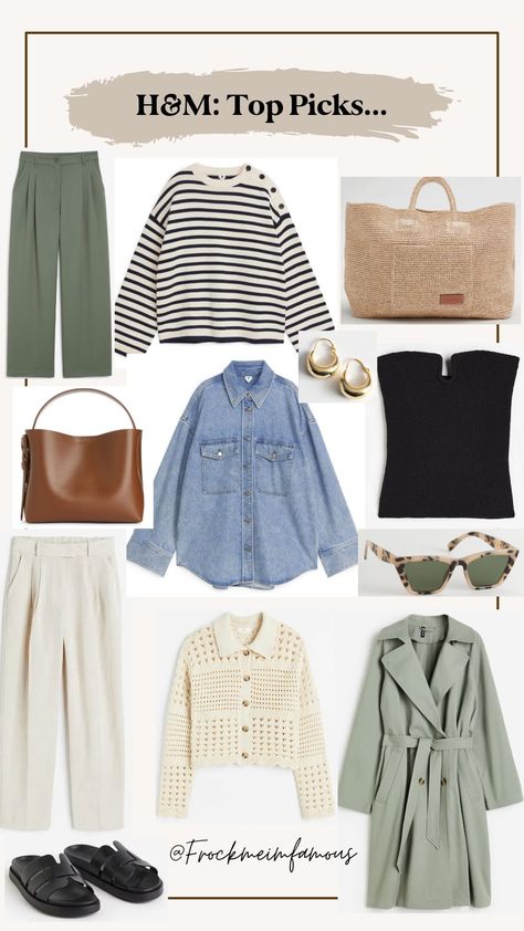 My top picks from the H&M New In Shop HERE: https://liketk.it/42Sva *Aff #LTKit #HM #HMNewIn Wardrobe Update, Top Pick, Wide Leg Trousers, Ankle Length, H&m, Wide Leg, Trousers, Wardrobe, Closet