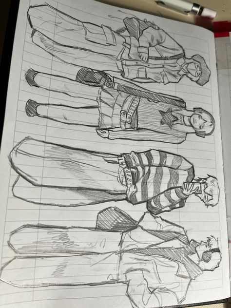 Drawing ides Five People Poses Drawing, Sketch Notebook, Animation Art Sketches, Art Tools Drawing, Easy Doodles Drawings, Easy Drawings Sketches, Arte Inspo, Character Poses, Art Drawings Sketches Creative