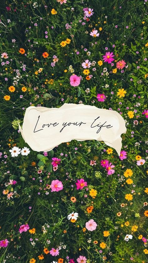 Love Cute Wallpaper Iphone, Beautiful Life Wallpaper, Be Creative Wallpaper, Cute Wallpapers Love Aesthetic, Flowers With Quotes Wallpaper, Life Quotes About Love, Aesthetic Images With Quotes, Life Goes On Quotes Wallpaper, Aesthetic Beautiful Quotes