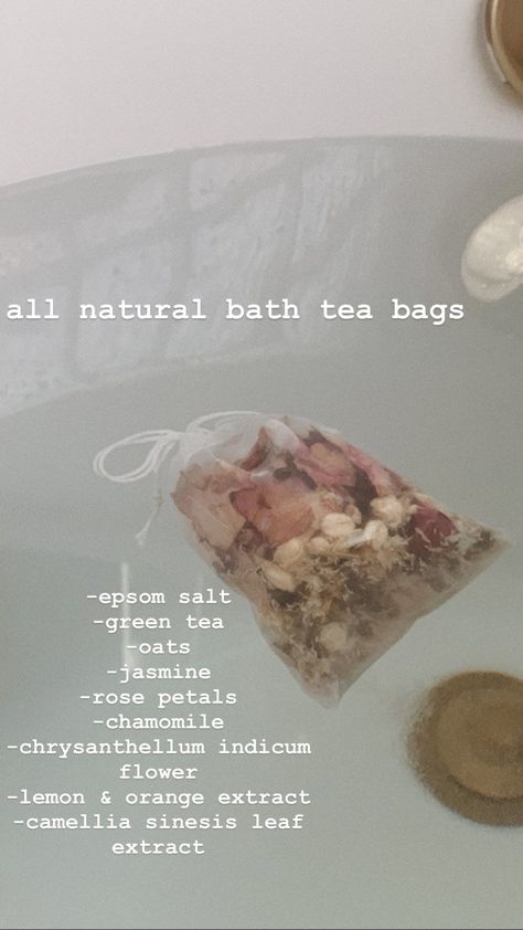 Witchy Diy, Bath Tea Bags, Bath Recipes, Bath Tea, Diy Body Care, Herbal Healing, Herbal Magic, Natural Bath, Homemade Bath Products