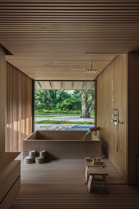 Japanese Bathroom Design, Cherry House, Japanese Style Bathroom, Japanese Spa, Japanese Bathroom, Home Spa Room, Japanese Hotel, Japanese Bath, Japanese Style House