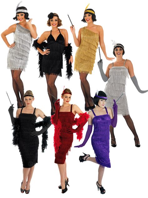 20’s Outfits, 1920s Outfit Ideas, Gangster Fancy Dress, Charleston Costume, Estilo Charleston, 1920s Outfit, Gatsby Party Outfit, 1920s Flapper Costume, 1920s Flapper Girl