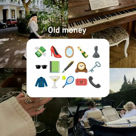 Money Emoji, Good Apps For Iphone, Money Girl, Emoji Backgrounds, Emoji Combinations, Instagram Bio, Starter Pack, Insta Photo Ideas, Old Money