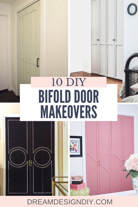 Transform Closet Doors, Shiplap Bifold Closet Doors, Cover Closet Doors, Paint Bifold Closet Doors, Painting Closet Doors, Painted Closet Doors, French Closet Doors, Popcorn Tins, Primary Closet