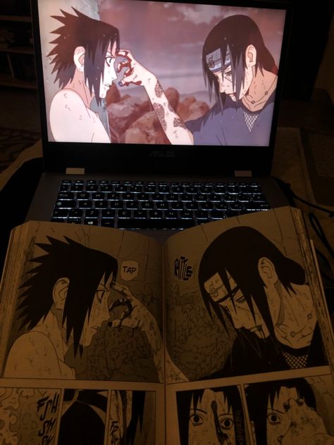 Naruto Snapchat Story, Anime And Manga Aesthetic, Watching Naruto On Laptop, Anime Screenshots Aesthetic, Fotos Aesthetic Anime, Anime Core Aesthetics, Anime Good Vibes, Aesthetic Anime Photos, Night Aesthetic Wallpaper Laptop