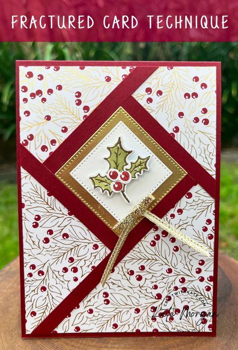 Stampin Up Latest Cards Only 2022/23, Fractured Card Technique Christmas, Pinwheel Christmas Cards, Simple Stampin Up Christmas Cards 2023, Fractured Cards Christmas, Su Christmas Classics Cards, Christmas Stampin Up 2023, Stampin Up Card Sets, Christmas Cards Handmade Stampin Up Ideas