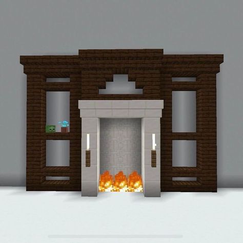 Minecraft Kale, Minecraft Fireplace, Living Room Minecraft, Minecraft Cherry Blossom House, Minecraft Village Ideas, Minecraft Wall Designs, Cherry Blossom House, Minecraft Pfp, Minecraft Floor