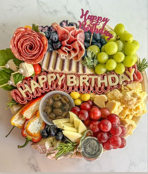 While looking at this beautiful board by @boardsbybrooke509 ..We send love to our social media who just celebrated her birthday a few days ago! Happy birthday!!🎉🎈🎂 #boards #charcuterie #charcuterieboard #ecofriendly #palmleaf #birthday #boards #birthdaycake #treats #cheese Dessert Board Birthday, Charcuterie Board Happy Birthday, 3rd Birthday Charcuterie Board, Grad Charcuterie Board Ideas, Cute Cheese Board, Charquetery Board Birthday, Golden Charcuterie Board, First Birthday Platter, Build Your Own Board Food