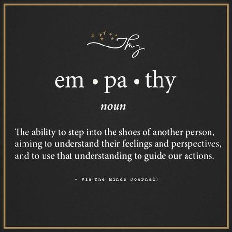 Empathy is not always inherent but can be fostered in a child through teaching that child how to love and care for others. It is up to the parents to teach their children to be empathic and in turn, those children will grow to be kind and charitable adults. Empathy Quotes, Empath, Infp, Simple Life, Spiritual Awakening, The Words, Wise Words, Favorite Quotes, Quotes To Live By