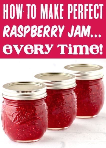 Raspberry Jam Recipe Canning Red Raspberry Preserves Recipes, Making Raspberry Jam, Sure Jell Jam Recipes, Raspberry Jam With Pectin Recipe, Cooked Raspberry Jam, Canning Dessert Recipes, Raspberry Jelly Recipe Easy, How To Make Your Own Jam, Raspberry Jam Recipe Canning No Pectin