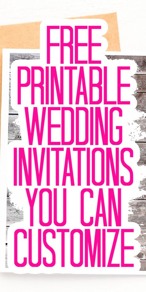 Easy Wedding Invitations Diy, Do It Yourself Wedding Invitations, Free Wedding Invitation Templates Editable, Wedding Invitation Card Design Templates Free Printables, How To Make Wedding Invitations, Wedding Templates Printable Free, Home Made Wedding Invitations, Simple Wedding Invitations Diy, Wedding Invites Ideas