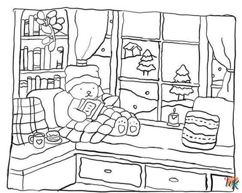 Bobbie Goods Coloring Pages For Kids - ColoringPagesWK Bobbie Goods Coloring Pages, Bobbie Goods Coloring, Christmas Colouring Pages, Stitch Coloring Pages, Bobbie Goods, Witch Coloring Pages, Bear Coloring Pages, Hello Kitty Coloring, Detailed Coloring Pages